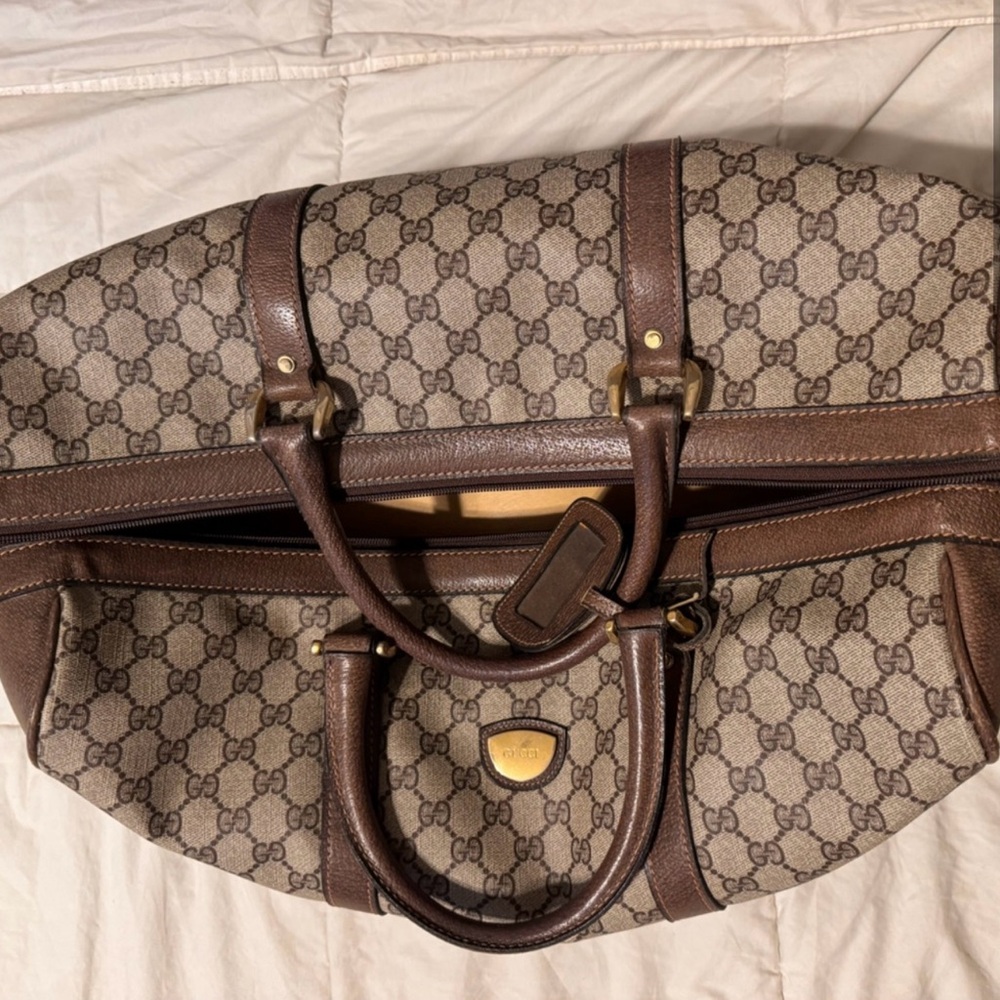 Vintage Gucci duffle bag from the 80s great condition - Picture 3 of 6